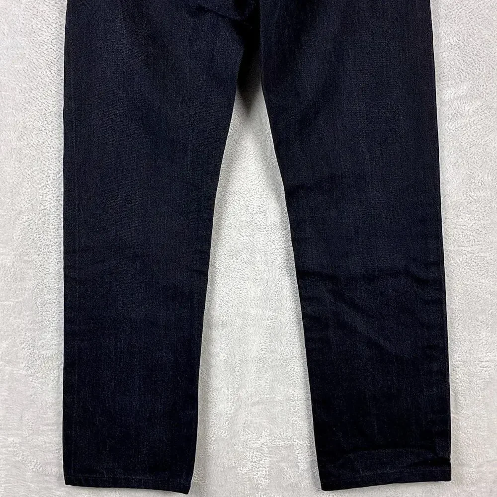 Uniqlo :C Jeans Mens 30 Black Stretch Straight Leg Preppy Classic Luxury